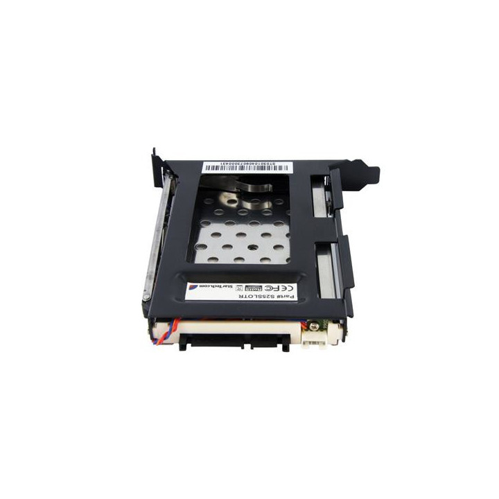 StarTech.com Baie de Disque Dur Amovible SATA 2,5 pouces pour Emplacement d'Extension de PC