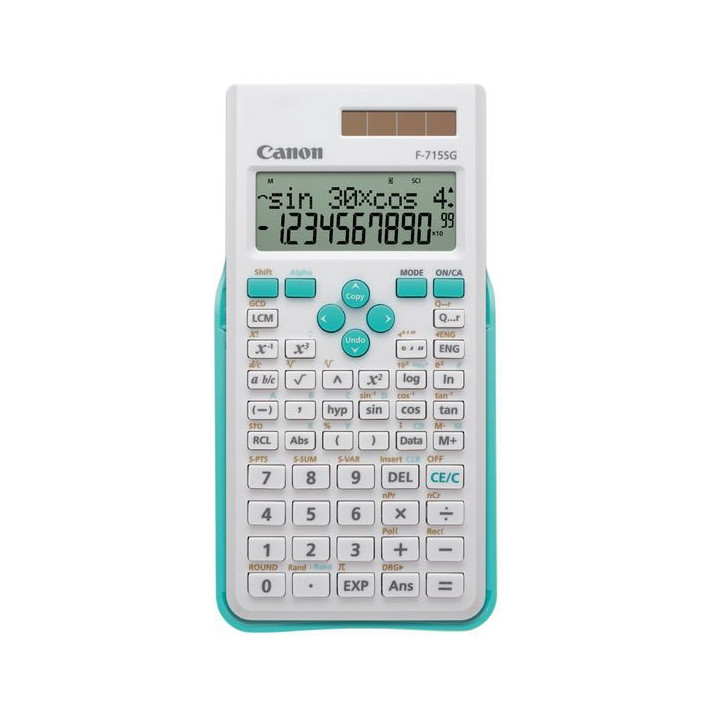Canon F-715SG calculatrice Bureau Calculatrice scientifique Bleu, Blanc