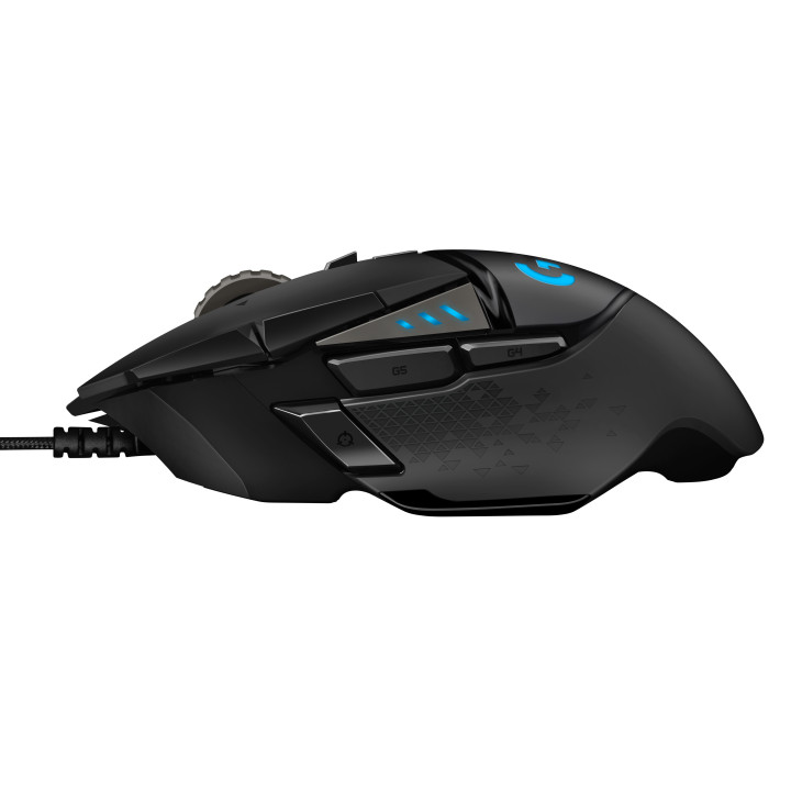 Logitech G502 Hero souris USB Type-A Optique 16000 DPI Droitier