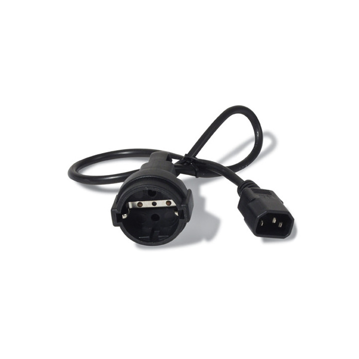 APC , Power Cord, C14 to CEE 7/7 Schuko, 0.6m