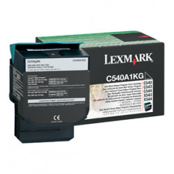 Lexmark C54x, X54x Black Return Programme (1K) toner cartridge Original