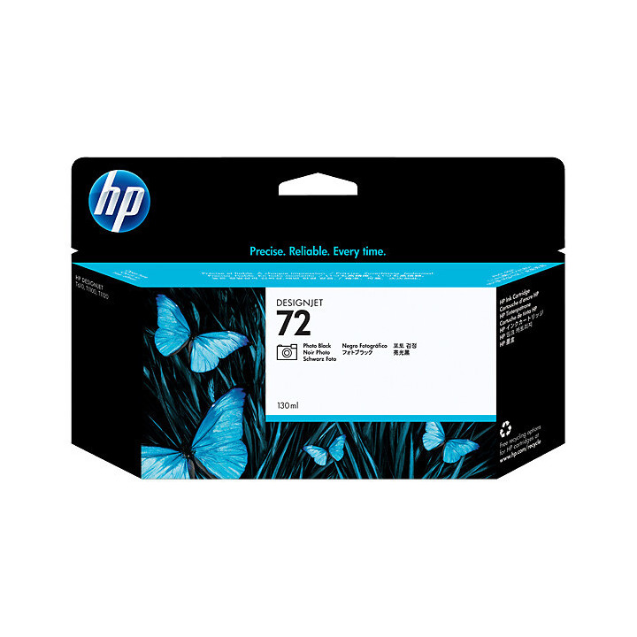 HP 72 cartouche d'encre noir photo 130 ml