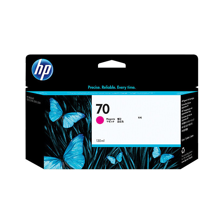 HP 70 cartouche d'encre DesignJet magenta, 130 ml