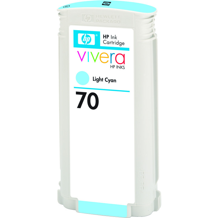 HP 70 cartouche d'encre cyan clair 130 ml