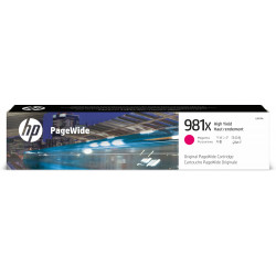 HP 981X cartouche PageWide Magenta grande capacité authentique
