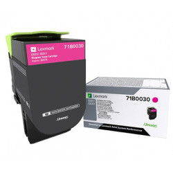 Lexmark 71B0030 toner cartridge 1 pc(s) Original Magenta