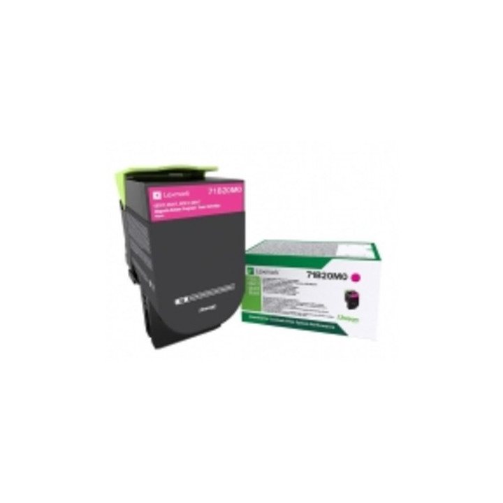 Lexmark 71B20M0 toner cartridge 1 pc(s) Original Magenta