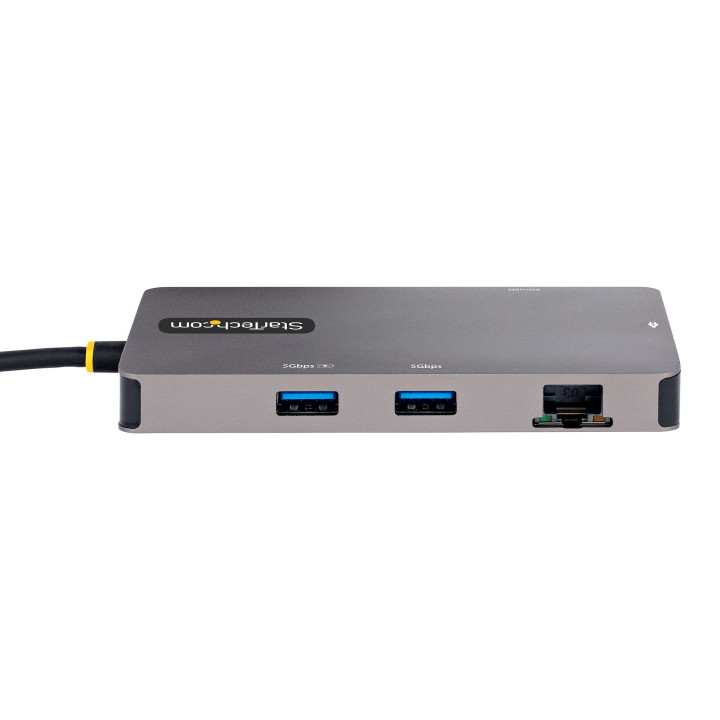 StarTech.com Adaptateur Multiport USB C - Vidéo Double HDMI 4K 60Hz - Hub USB-A 5 Gbps à 2 Ports, 100W Power Delivery Pass-Th