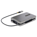 StarTech.com Adaptateur Multiport USB C - Station d'Accueil USB C avec Sortie Vidéo USB-C DP Alt Mode/4K HDMI 2.0/VGA - Hub/Do