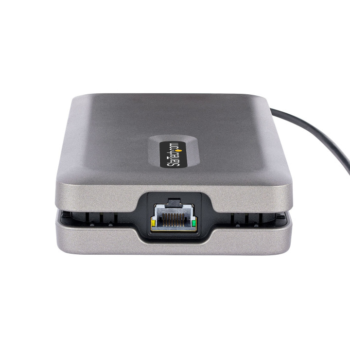 StarTech.com Adaptateur Multiport USB C - Station d'Accueil USB C avec Sortie Vidéo USB-C DP Alt Mode/4K HDMI 2.0/VGA - Hub/Do