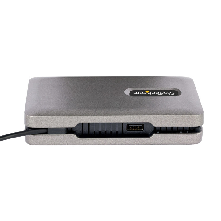 StarTech.com Adaptateur Multiport USB C - Station d'Accueil USB C avec Sortie Vidéo USB-C DP Alt Mode/4K HDMI 2.0/VGA - Hub/Do