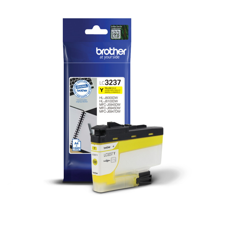 Brother LC3237Y - Cartouche d'encre originale – Jaune