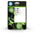 HP 953 Pack de 4 cartouches d'encre Noir/Cyan/Magenta/Jaune authentiques