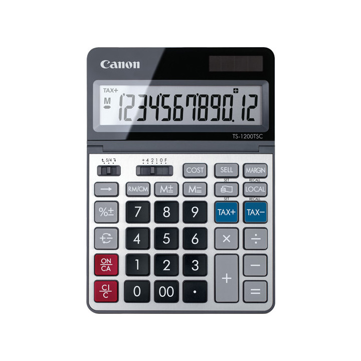 Canon TS-1200TSC calculatrice Bureau Calculatrice basique Métallique