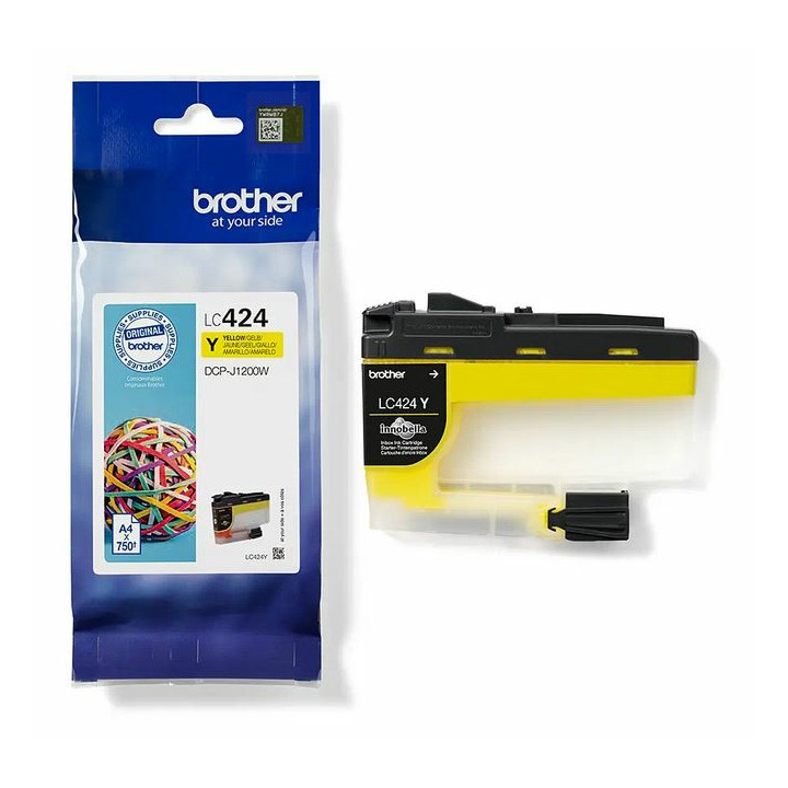 Brother LC424Y - Cartouche d'encre transparente - jaune