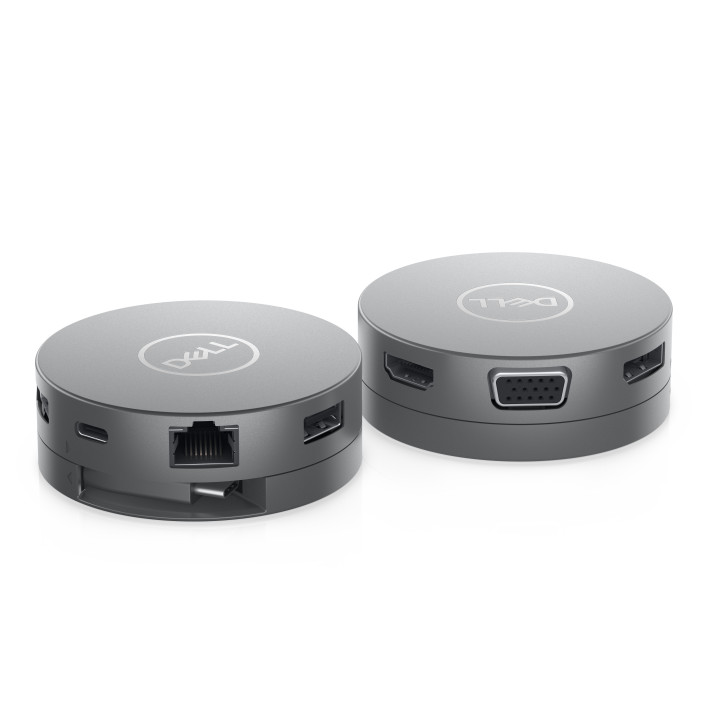 DELL Adaptateur de voyage USB-C 7-en-1 Pro - DA310