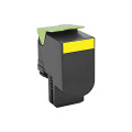 Lexmark 80C0H40 toner cartridge 1 pc(s) Original Yellow