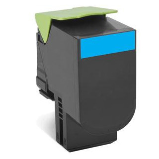 Lexmark 80C2HCE toner cartridge 1 pc(s) Original Cyan