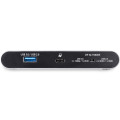 StarTech.com Dock USB-C à double affichage Displayport 4K - Mini Station d'Accueil - Power Delivery Passthrough 100 W - GbE - 