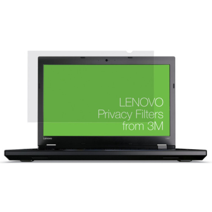 Lenovo 4XJ0L59634 filtre anti-reflets pour écran et filtre de confidentialité Filtre de confidentialité sans bords pour ordi