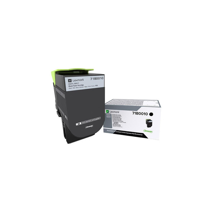 Lexmark 71B0010 toner cartridge 1 pc(s) Original Black