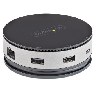 StarTech.com Adaptateur Multiport USB-C - Mini Dock USB 3.1 Gen 2 10Gbps Type-C avec 4K 60Hz HDMI/DisplayPort ou 1080p VGA - 75