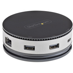 StarTech.com Adaptateur Multiport USB-C - Mini Dock USB 3.1 Gen 2 10Gbps Type-C avec 4K 60Hz HDMI/DisplayPort ou 1080p VGA - 75