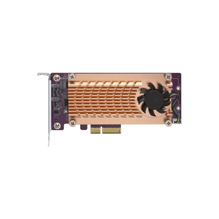 QNAP QM2-2S-220A carte et adaptateur d'interfaces Interne M.2