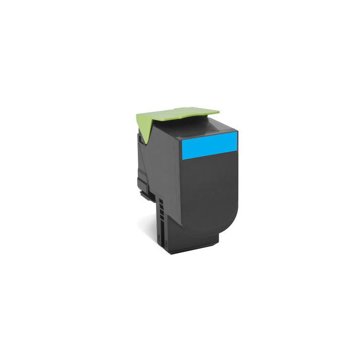 Lexmark 80C2XCE toner cartridge 1 pc(s) Original Cyan