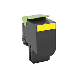 Lexmark 80C0X40 toner cartridge 1 pc(s) Original Yellow