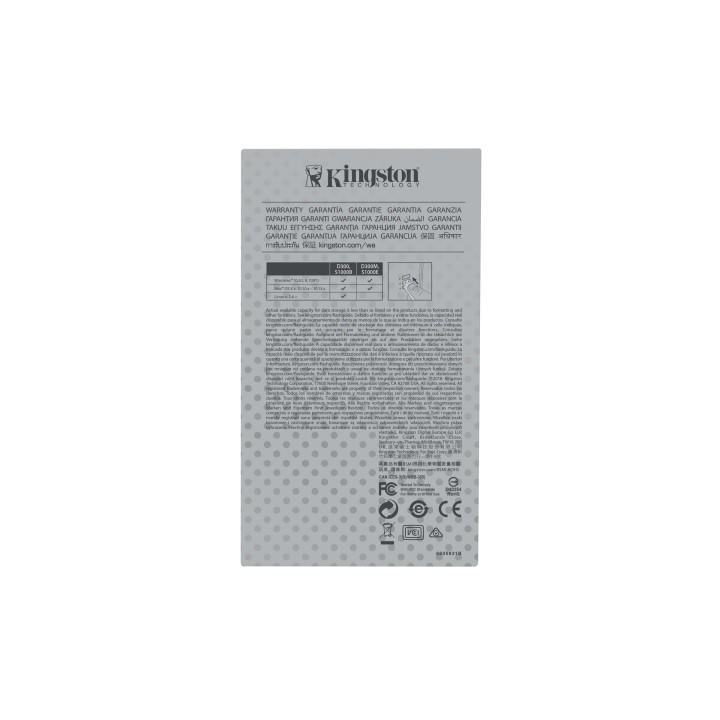Kingston Technology IronKey 64Go Basic S1000 Encrypted USB 3.0 FIPS 140-2 Level 3