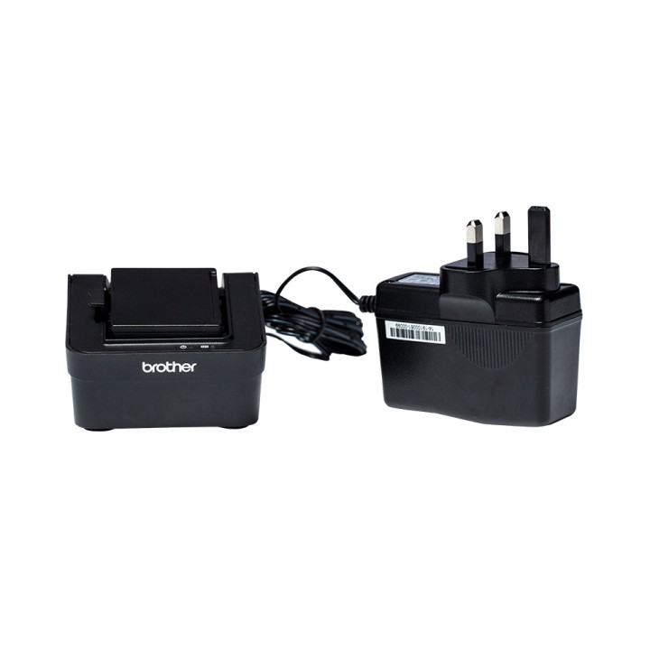 Brother PABC005EU chargeur d'appareils mobiles Imprimante portable Noir Intérieure