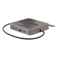 StarTech.com Station d'Accueil USB C, Double HDMI 4K 60Hz Compatible avec Macbook Pro (M1/M2/M3/M4) et Windows, Hub USB-A/USB-C