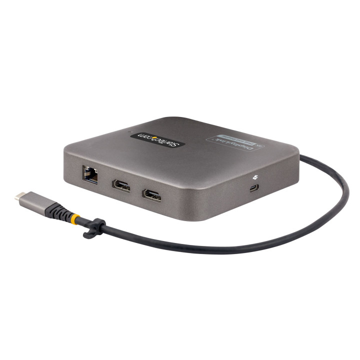 StarTech.com Station d'Accueil USB C, Double HDMI 4K 60Hz Compatible avec Macbook Pro (M1/M2/M3/M4) et Windows, Hub USB-A/USB-C