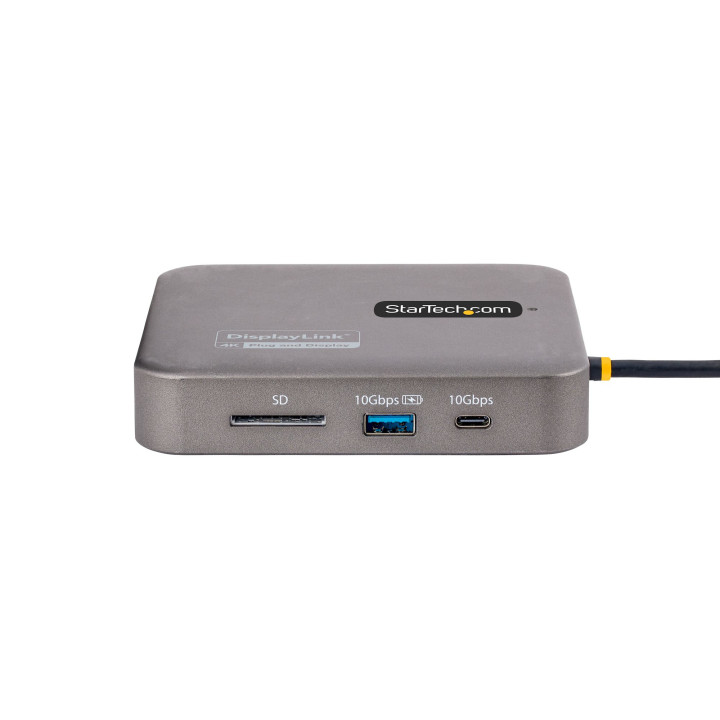 StarTech.com Station d'Accueil USB C, Double HDMI 4K 60Hz Compatible avec Macbook Pro (M1/M2/M3/M4) et Windows, Hub USB-A/USB-C
