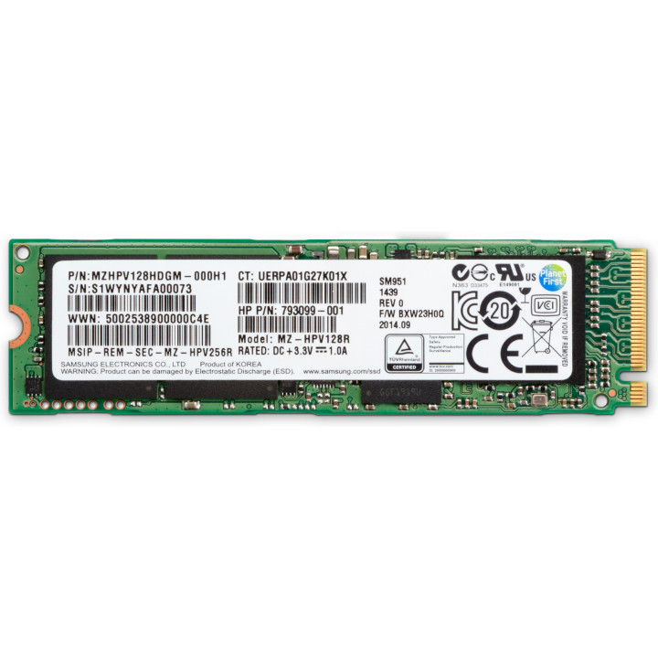 HP Z Turbo Drive M.2 512 Go PCI Express 3.0 NVMe TLC