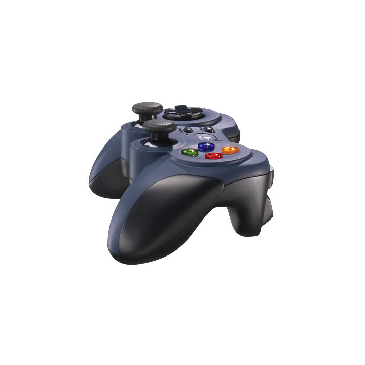 Logitech F310 Manette de jeu PC USB 2.0 Noir, Bleu