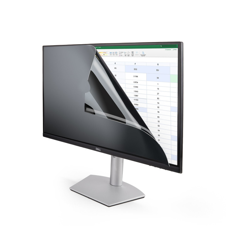 StarTech.com 22-inch 16:9 Computer Monitor Privacy Filter, Anti-Glare Privacy Screen w/51% Blue Light Reduction, Monitor Screen