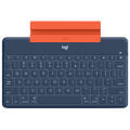 Logitech 920-010052 clavier pour tablette Norvégien Bluetooth Bleu