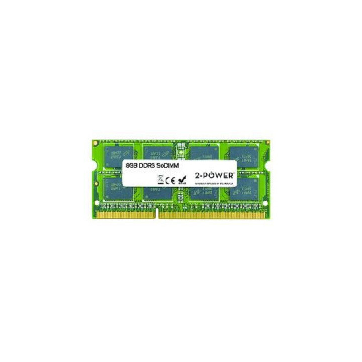 2-Power MEM5203A module de mémoire 8 Go 1 x 8 Go DDR3 1600 MHz