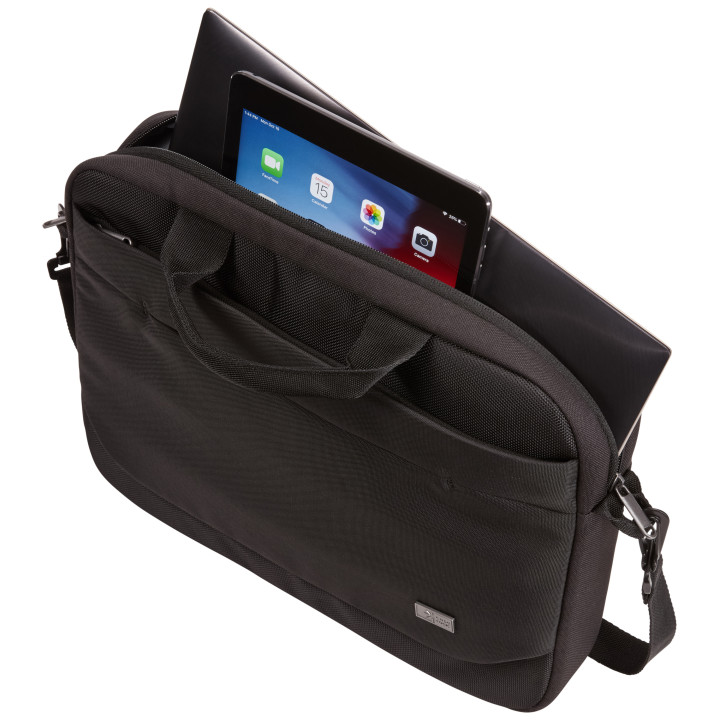 Case Logic Advantage ADVA-114 Dark Blue 35,6 cm (14") Sac Messenger Bleu