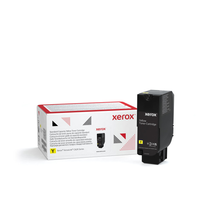 Xerox Cartouche de toner Jaune de Capacité standard Imprimante couleur ® VersaLink® C620/multifonctions ® VersaLink® C625 
