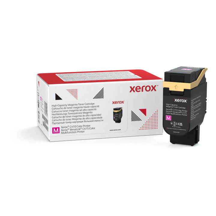 Xerox Cartouche de toner Magenta de Grande capacité Imprimante couleur ® C410/multifonctions ® VersaLink® C415 (7000 pages)