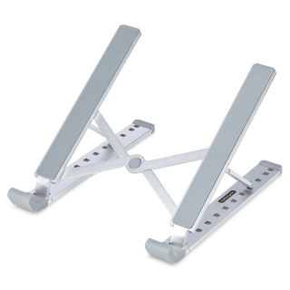 StarTech.com Support Pliable pour Ordinateur Portable - Support Ergonomique pour PC Portable Réglable en Hateur - Support Incl
