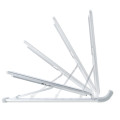 StarTech.com Support Pliable pour Ordinateur Portable - Support Ergonomique pour PC Portable Réglable en Hateur - Support Incl