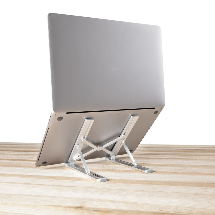 StarTech.com Support Pliable pour Ordinateur Portable - Support Ergonomique pour PC Portable Réglable en Hateur - Support Incl