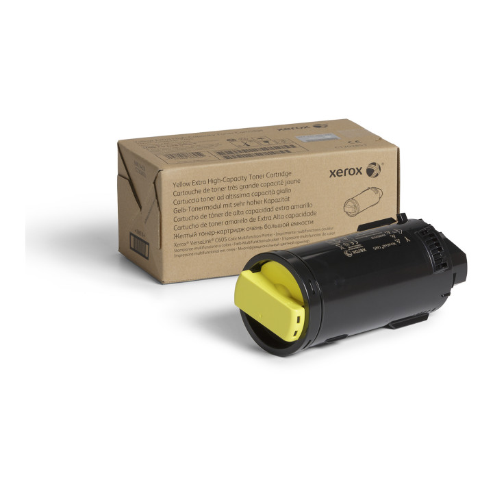 Xerox Cartouche de toner Jaune de Très haute capacité Imprimante couleur multifonctions ® VersaLink® C605 (16800 pages) - 1