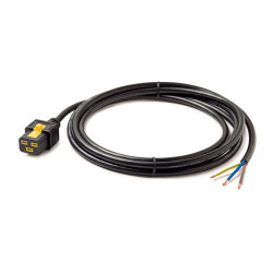 APC , Power Cord, Locking C19 to Rewireable, 3.0m