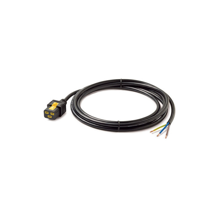 APC , Power Cord, Locking C19 to Rewireable, 3.0m