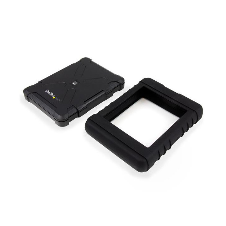 StarTech.com Boîtier USB 3.0 antichoc pour disque dur SATA 6Gb/s de 2,5" - Boîtier HDD / SSD robuste avec UASP